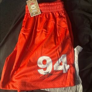 Bad Bunny Puerto Rico Shorts (Red)